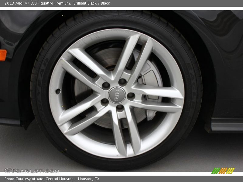 Brilliant Black / Black 2013 Audi A7 3.0T quattro Premium