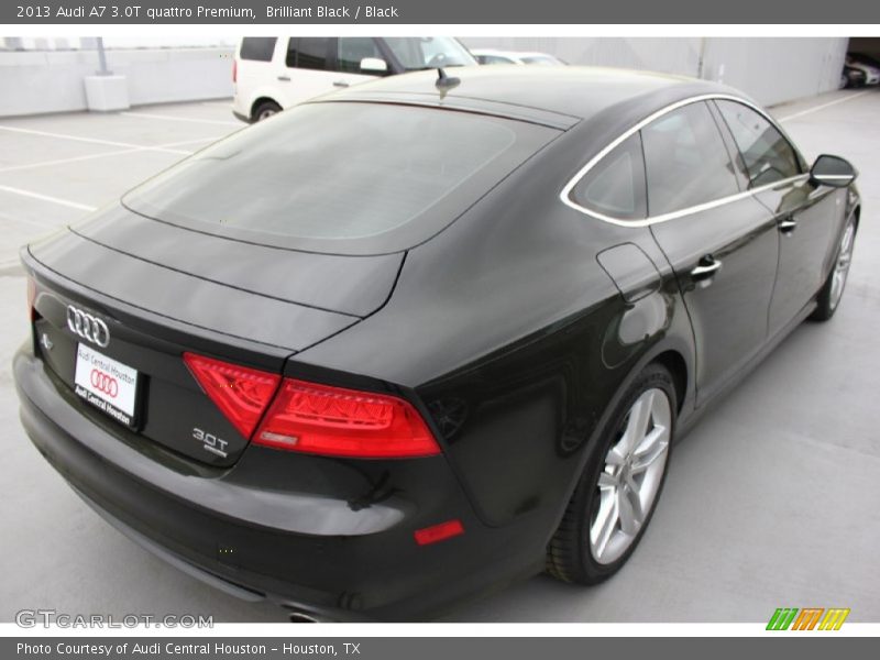 Brilliant Black / Black 2013 Audi A7 3.0T quattro Premium