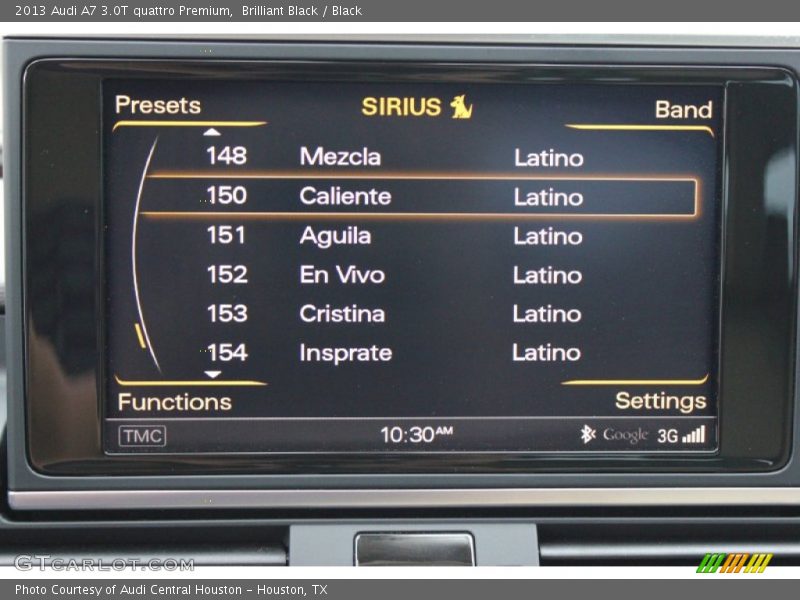 Brilliant Black / Black 2013 Audi A7 3.0T quattro Premium