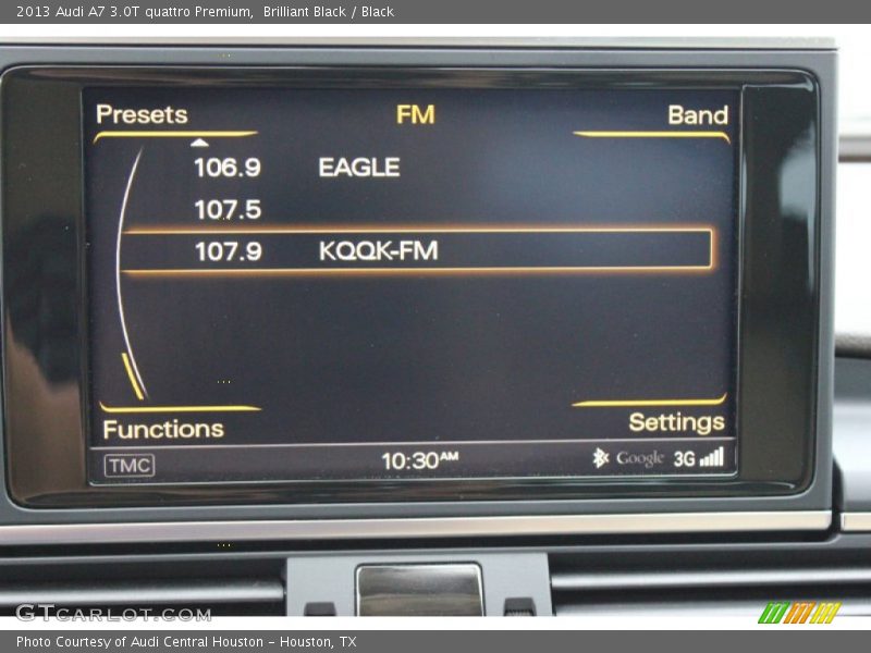 Brilliant Black / Black 2013 Audi A7 3.0T quattro Premium