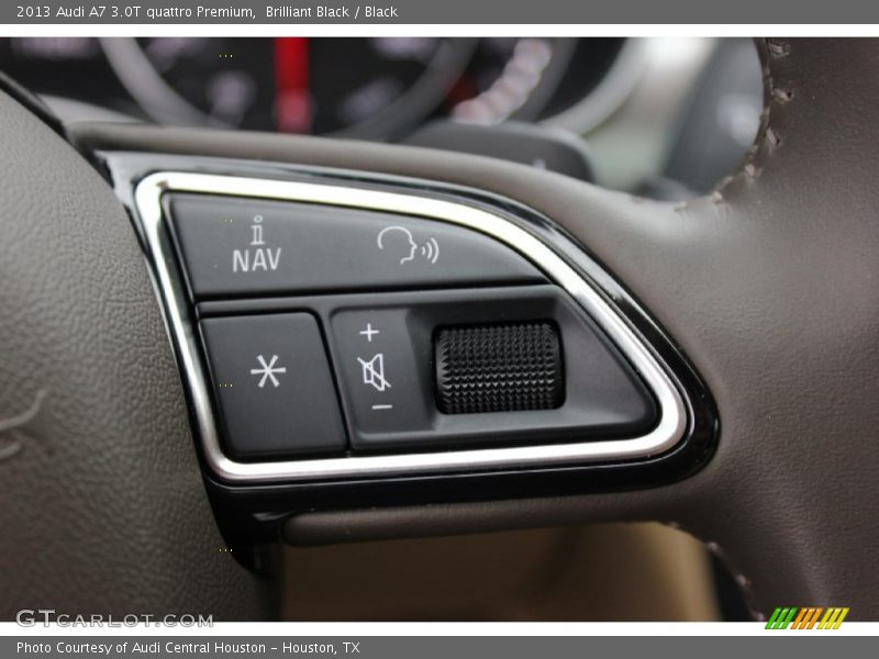 Brilliant Black / Black 2013 Audi A7 3.0T quattro Premium