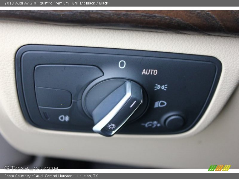Brilliant Black / Black 2013 Audi A7 3.0T quattro Premium