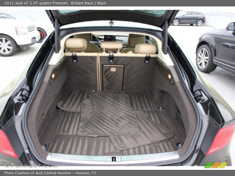 Brilliant Black / Black 2013 Audi A7 3.0T quattro Premium