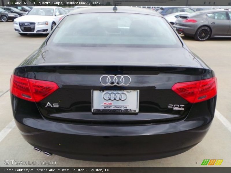 Brilliant Black / Black 2014 Audi A5 2.0T quattro Coupe