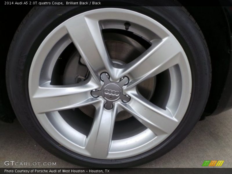 Brilliant Black / Black 2014 Audi A5 2.0T quattro Coupe