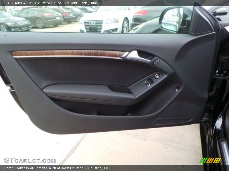 Brilliant Black / Black 2014 Audi A5 2.0T quattro Coupe