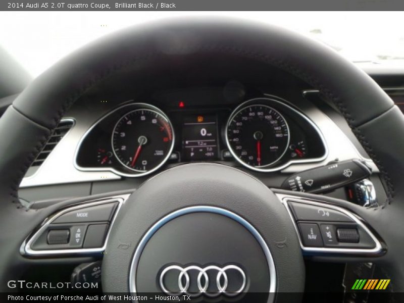 Brilliant Black / Black 2014 Audi A5 2.0T quattro Coupe