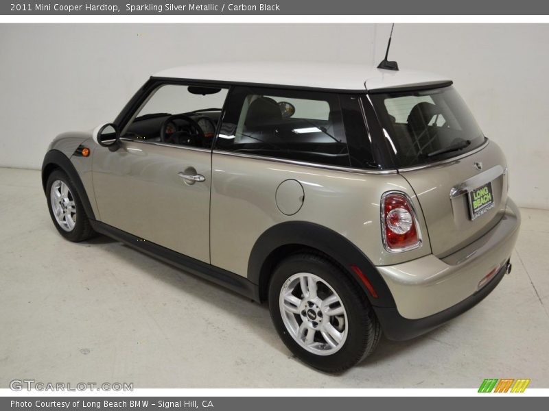 Sparkling Silver Metallic / Carbon Black 2011 Mini Cooper Hardtop