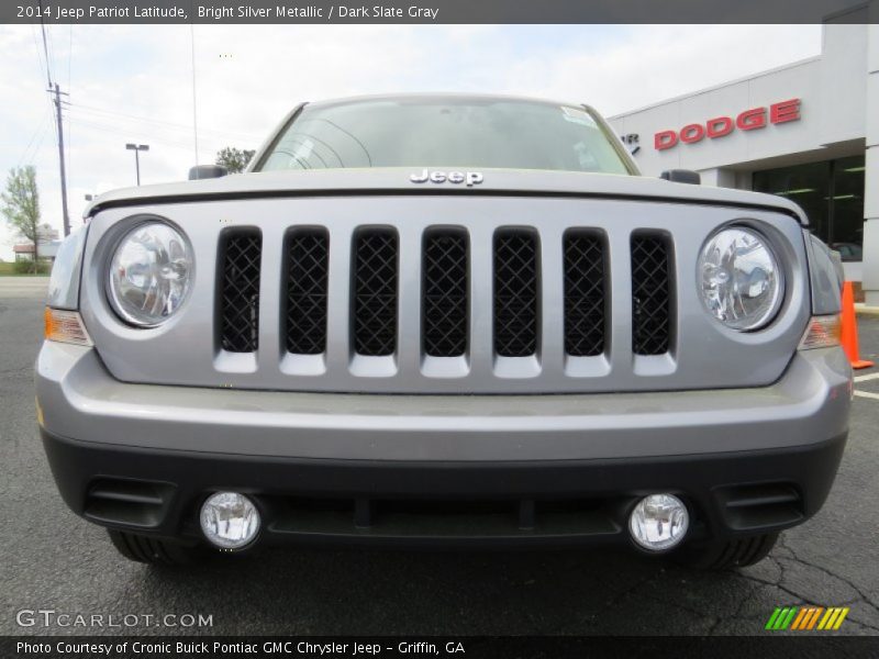 Bright Silver Metallic / Dark Slate Gray 2014 Jeep Patriot Latitude