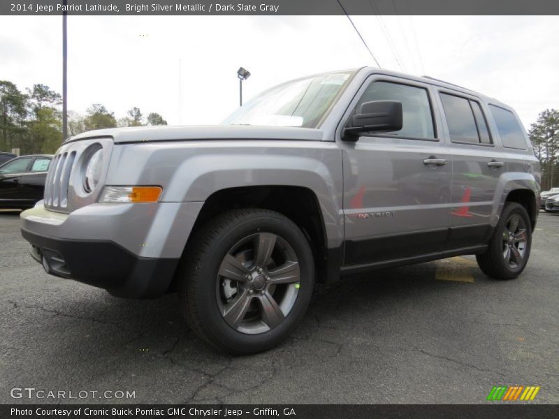Bright Silver Metallic / Dark Slate Gray 2014 Jeep Patriot Latitude