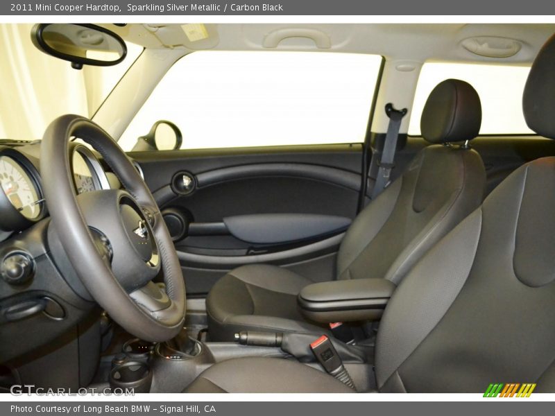 Sparkling Silver Metallic / Carbon Black 2011 Mini Cooper Hardtop
