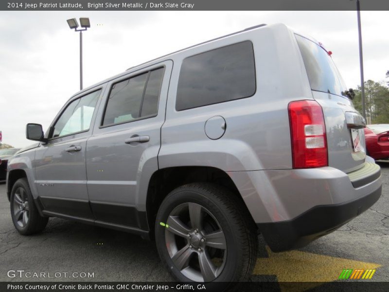 Bright Silver Metallic / Dark Slate Gray 2014 Jeep Patriot Latitude