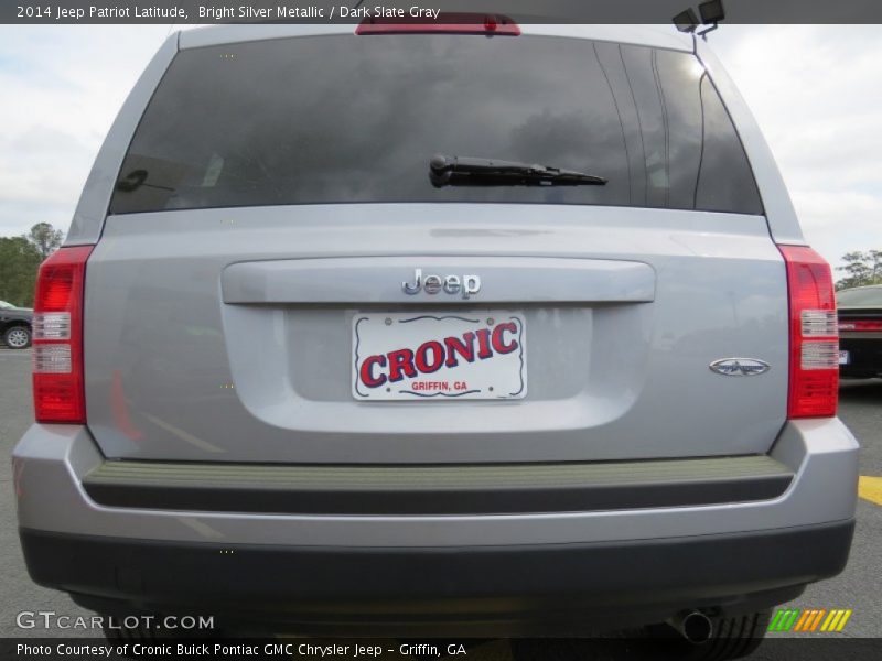 Bright Silver Metallic / Dark Slate Gray 2014 Jeep Patriot Latitude
