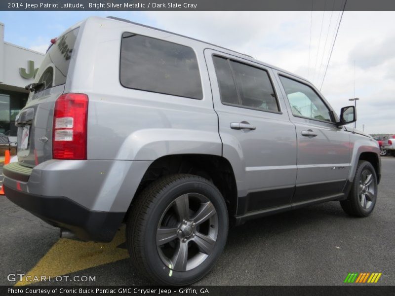 Bright Silver Metallic / Dark Slate Gray 2014 Jeep Patriot Latitude
