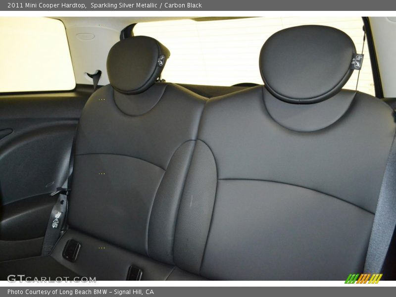 Sparkling Silver Metallic / Carbon Black 2011 Mini Cooper Hardtop