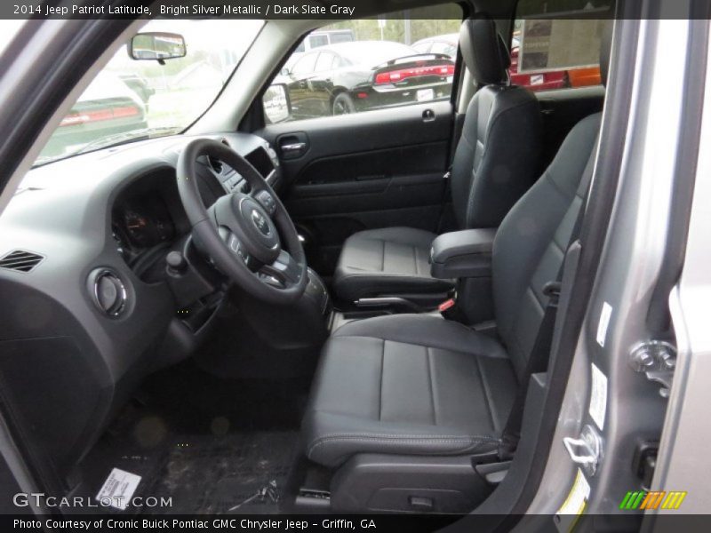 Bright Silver Metallic / Dark Slate Gray 2014 Jeep Patriot Latitude