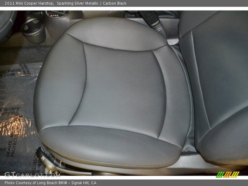 Sparkling Silver Metallic / Carbon Black 2011 Mini Cooper Hardtop