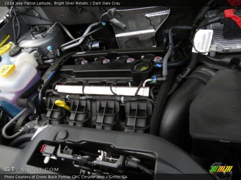 Bright Silver Metallic / Dark Slate Gray 2014 Jeep Patriot Latitude