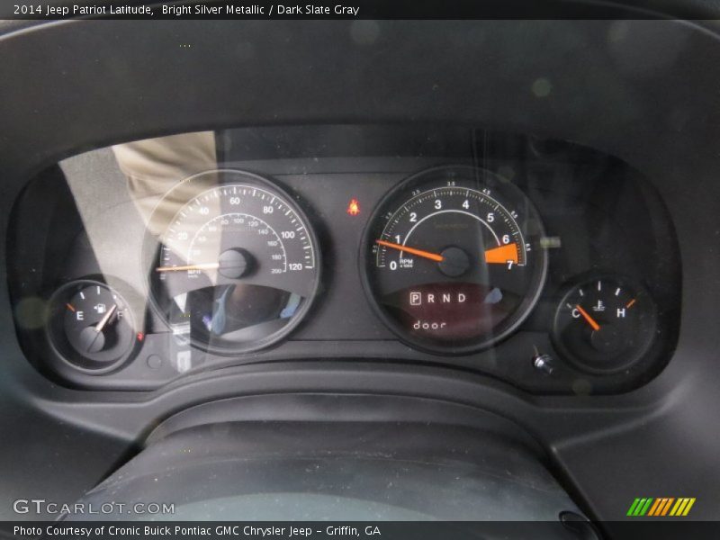 Bright Silver Metallic / Dark Slate Gray 2014 Jeep Patriot Latitude