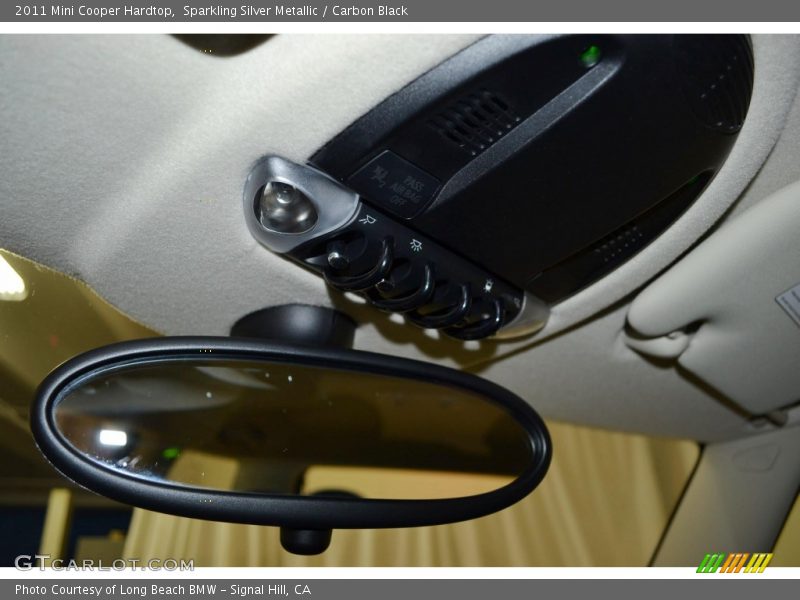 Sparkling Silver Metallic / Carbon Black 2011 Mini Cooper Hardtop