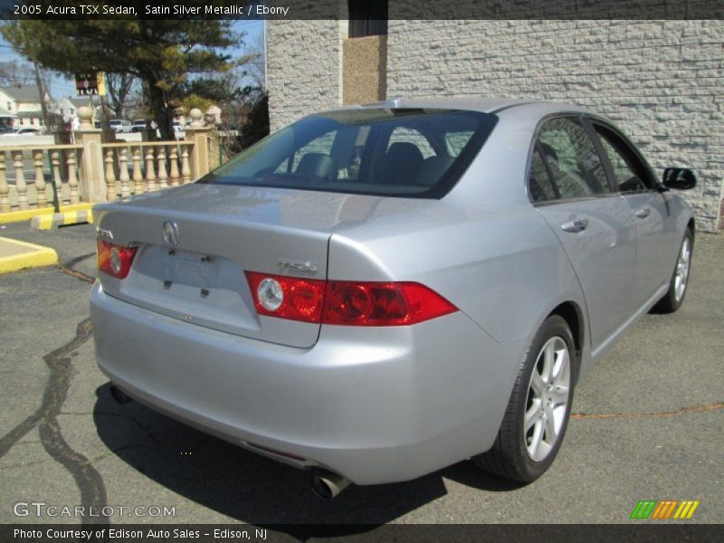 Satin Silver Metallic / Ebony 2005 Acura TSX Sedan