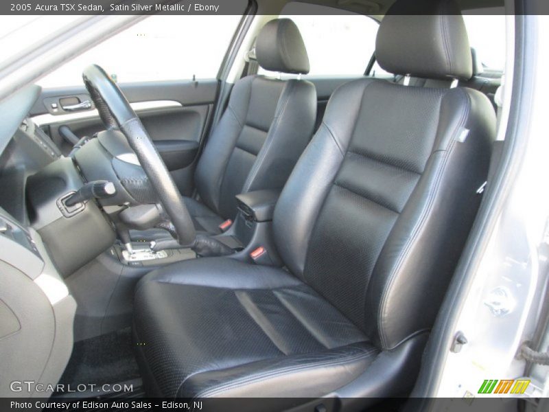 Satin Silver Metallic / Ebony 2005 Acura TSX Sedan