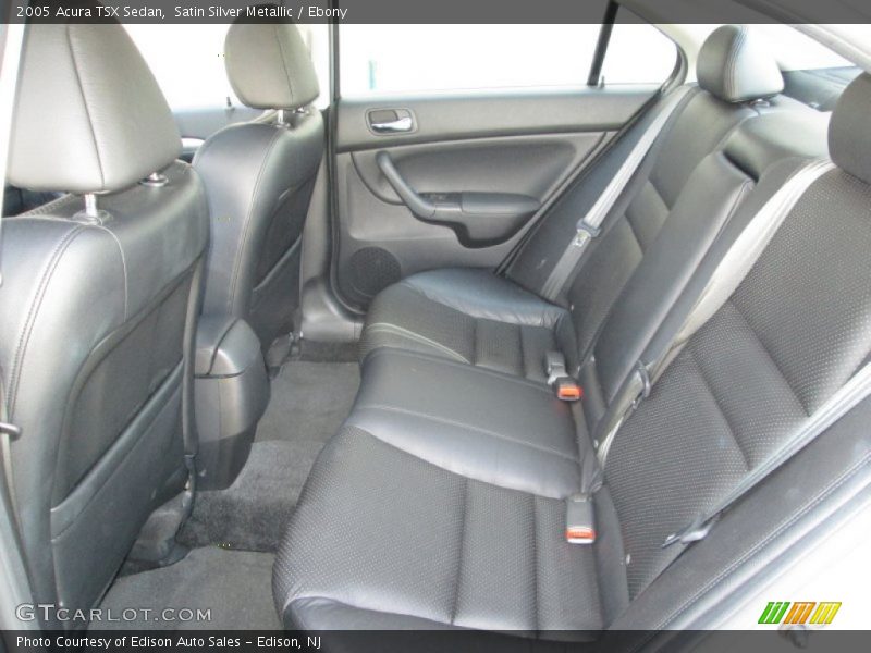 Satin Silver Metallic / Ebony 2005 Acura TSX Sedan