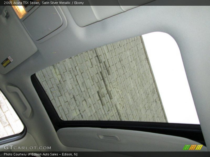 Satin Silver Metallic / Ebony 2005 Acura TSX Sedan