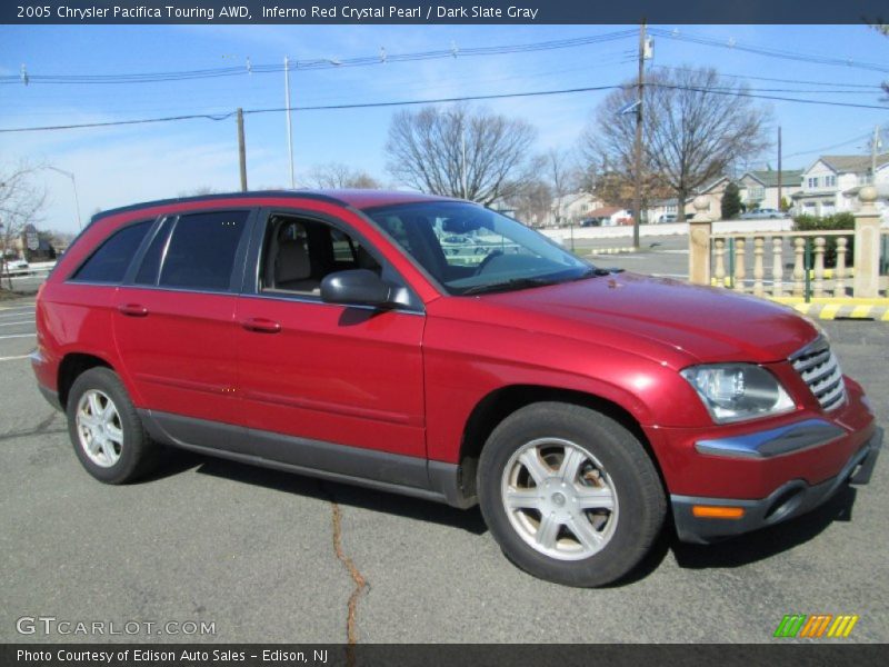 Inferno Red Crystal Pearl / Dark Slate Gray 2005 Chrysler Pacifica Touring AWD