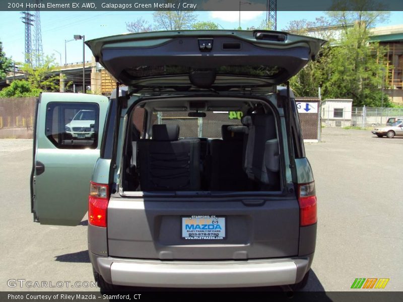 Galapagos Green Metallic / Gray 2004 Honda Element EX AWD