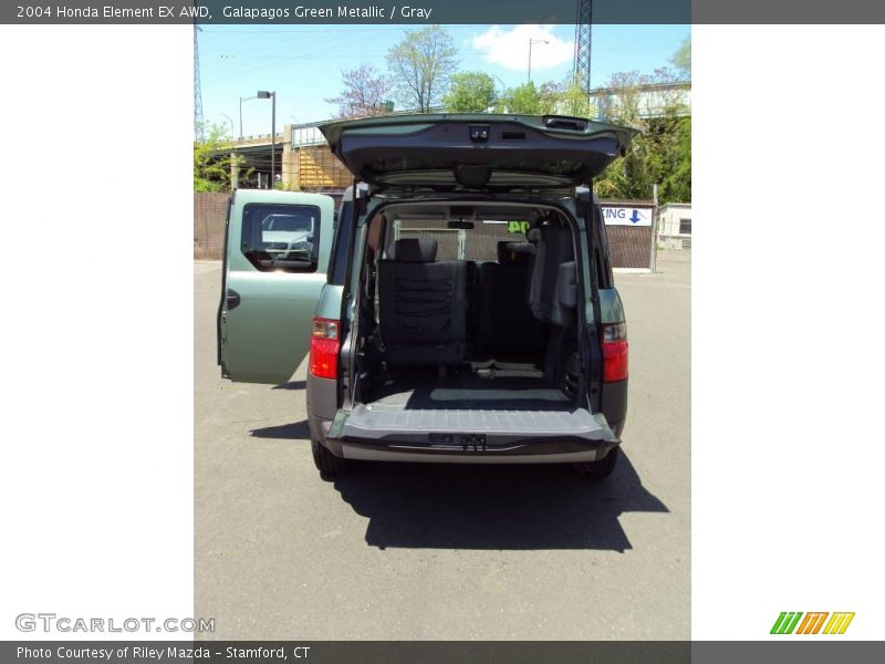 Galapagos Green Metallic / Gray 2004 Honda Element EX AWD