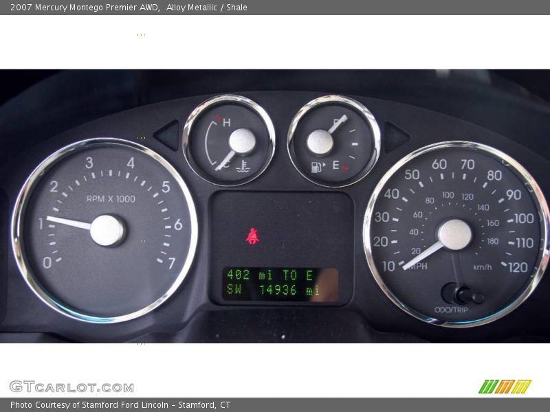 Alloy Metallic / Shale 2007 Mercury Montego Premier AWD