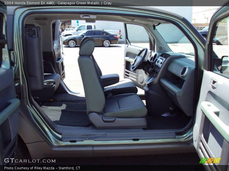Galapagos Green Metallic / Gray 2004 Honda Element EX AWD