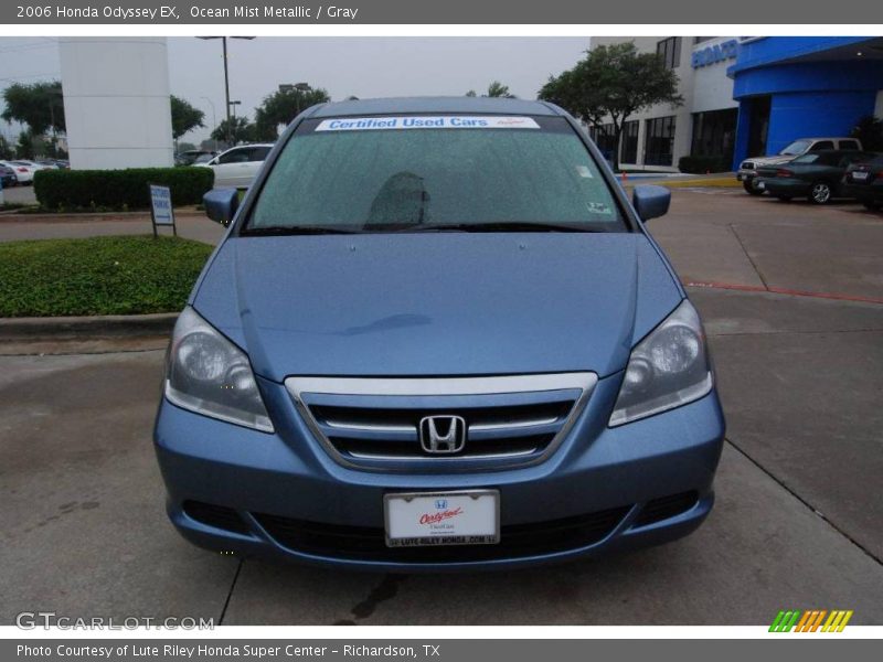Ocean Mist Metallic / Gray 2006 Honda Odyssey EX