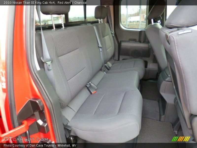 Red Alert / Charcoal 2010 Nissan Titan SE King Cab 4x4