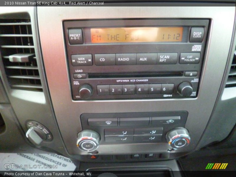 Red Alert / Charcoal 2010 Nissan Titan SE King Cab 4x4