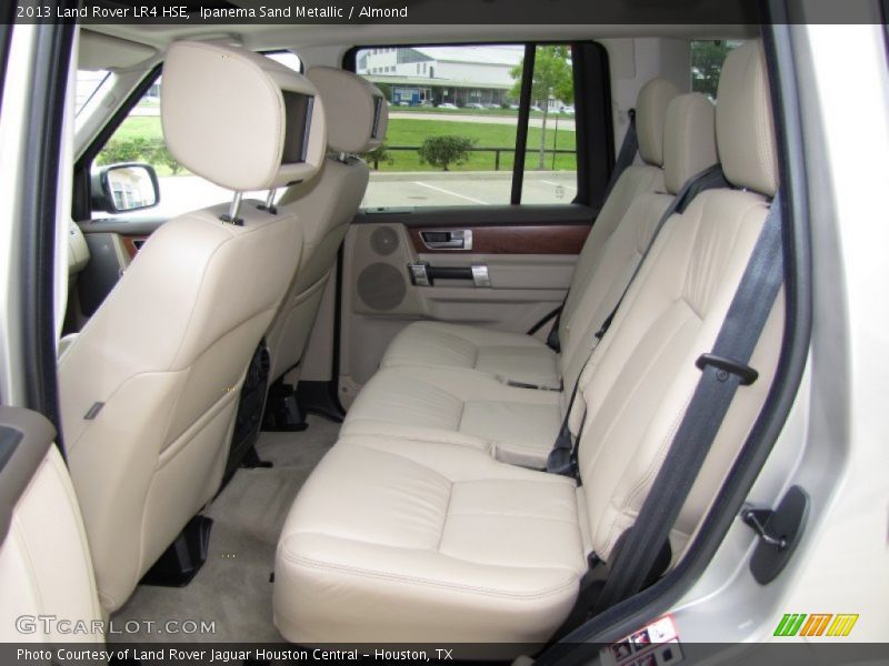 Rear Seat of 2013 LR4 HSE