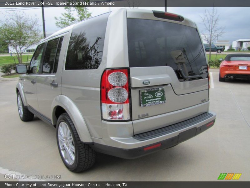 Ipanema Sand Metallic / Almond 2013 Land Rover LR4 HSE