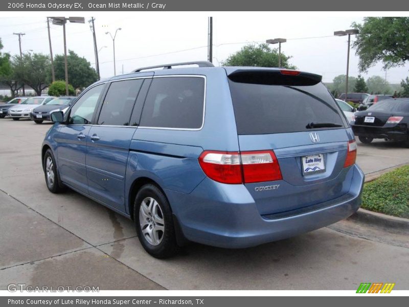 Ocean Mist Metallic / Gray 2006 Honda Odyssey EX