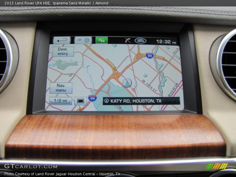 Navigation of 2013 LR4 HSE
