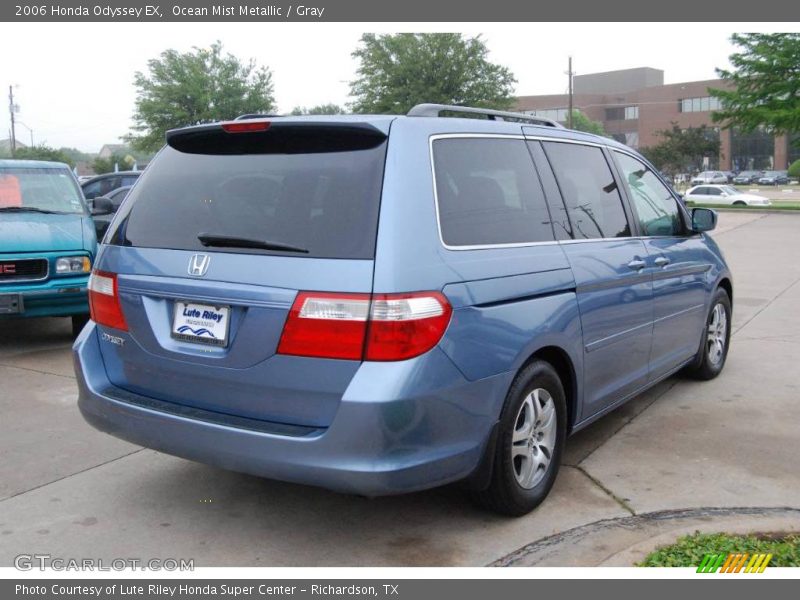 Ocean Mist Metallic / Gray 2006 Honda Odyssey EX