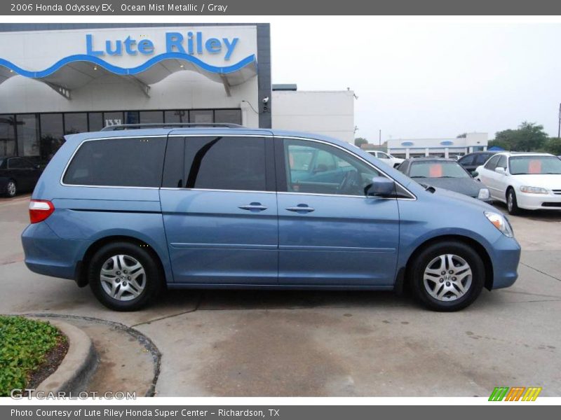 Ocean Mist Metallic / Gray 2006 Honda Odyssey EX