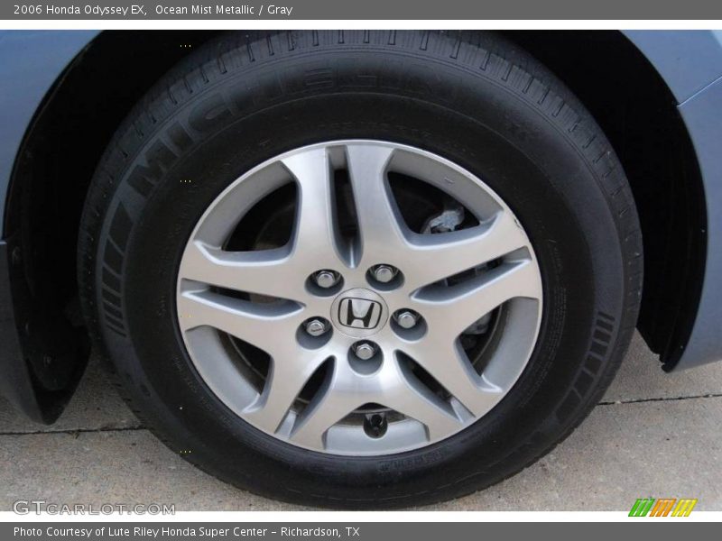 Ocean Mist Metallic / Gray 2006 Honda Odyssey EX
