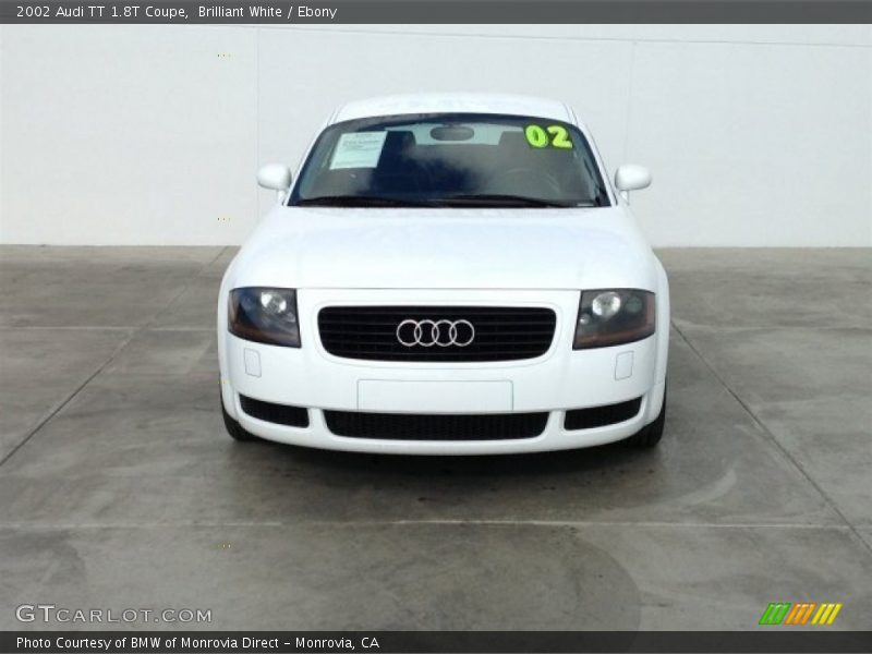 Brilliant White / Ebony 2002 Audi TT 1.8T Coupe