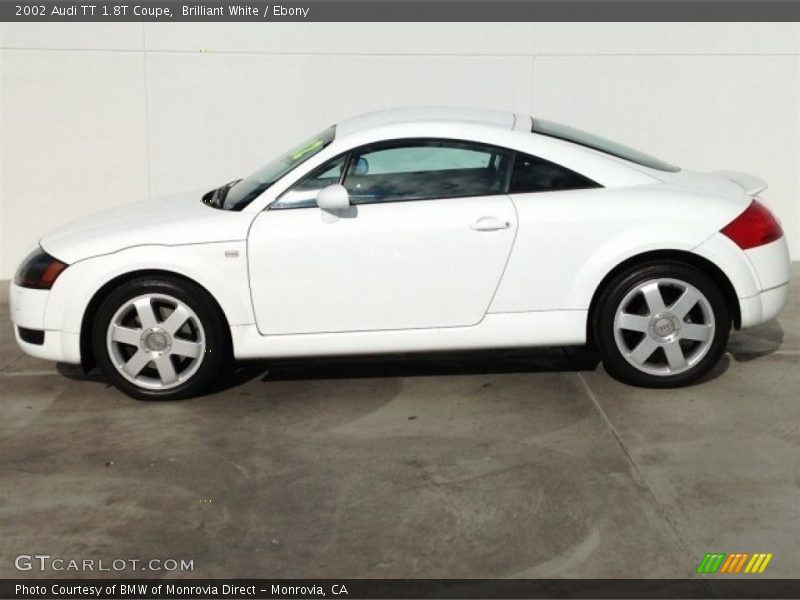 Brilliant White / Ebony 2002 Audi TT 1.8T Coupe