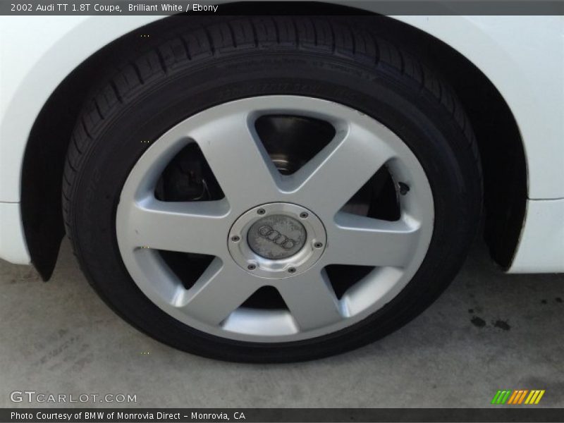 Brilliant White / Ebony 2002 Audi TT 1.8T Coupe