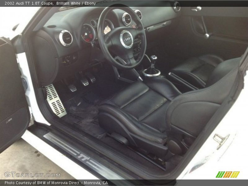 Brilliant White / Ebony 2002 Audi TT 1.8T Coupe