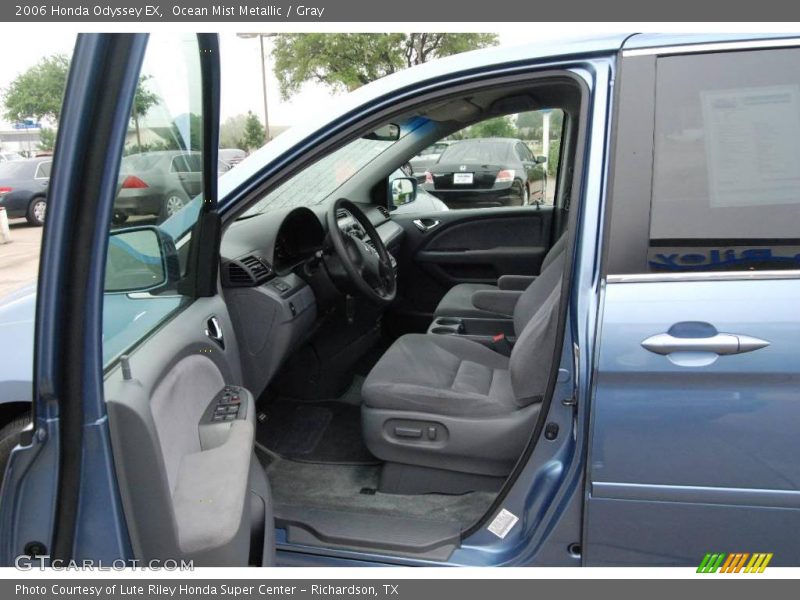 Ocean Mist Metallic / Gray 2006 Honda Odyssey EX