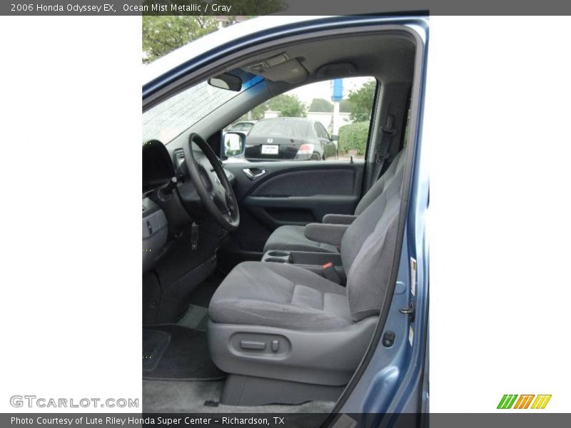 Ocean Mist Metallic / Gray 2006 Honda Odyssey EX