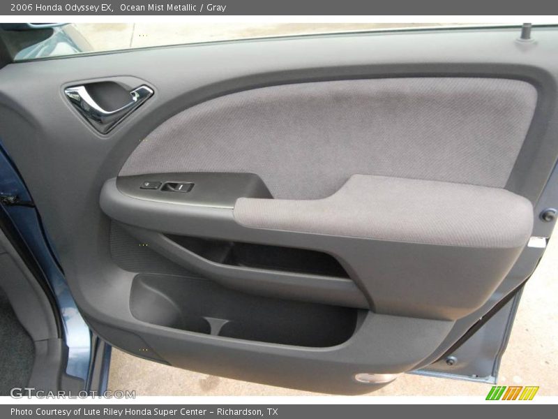 Ocean Mist Metallic / Gray 2006 Honda Odyssey EX